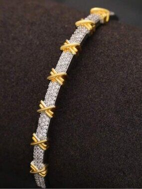 Elegant Stainless Steel Bangle Bracelet